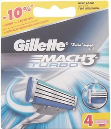 Produktbild Gillette Mach3 Turbo (4 x)