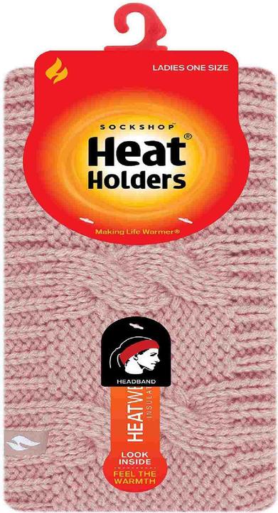 Actual product image Heat Holders Thermo Winter Stirnband mit Fleece Innen Stricken
