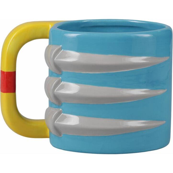 Paladone Products Marvel - X-Men - Tazza 3D Wolverine 350ml, Tazza, Blu