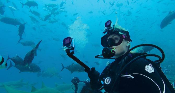 Immagine prodotto GoPro Filtro ad immersione magenta (custodia per immersione e bracciale)
