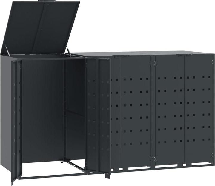 Image du produit vidaXL Mülltonnenbox