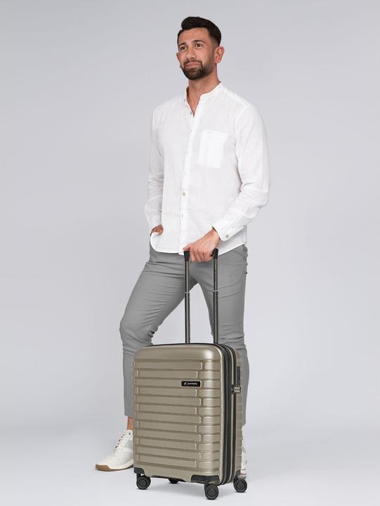 Produktbild Pactastic Collection 04 THE CABIN + 4 Rollen Kabinentrolley S 55 cm mit Dehnfalte (40 l)