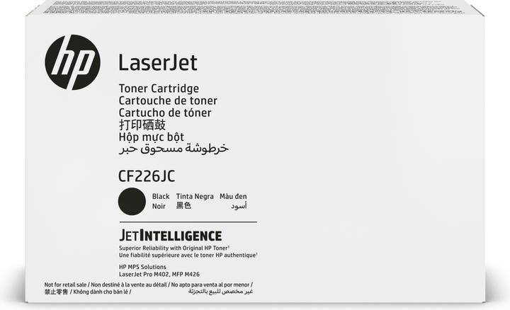 Nährwerte und Zutaten HP Toner-Modul Contract schwarz CF226JC LJ Pro M402/MFP M426 10'200 S. (BK)