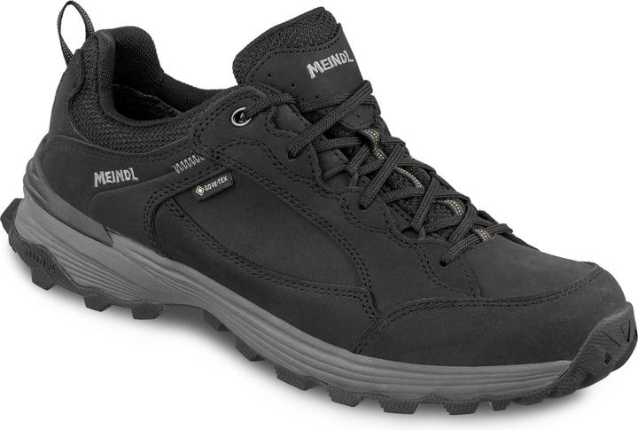 Meindl Freizeitschuh Toledo GTX Gr.9,5 schwarz Nubukleder/Velourleder Goretex (43.5, 44)