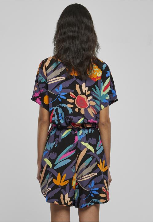 Produktbild Urban Classics Ladies Short Viscose Belt Jumpsuit (XS)