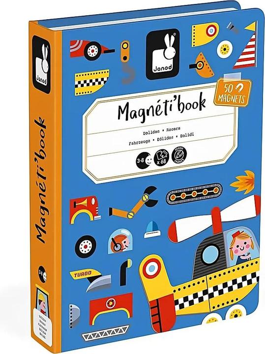 Actual product image Janod Magnet book (German, 2 - 8 years)