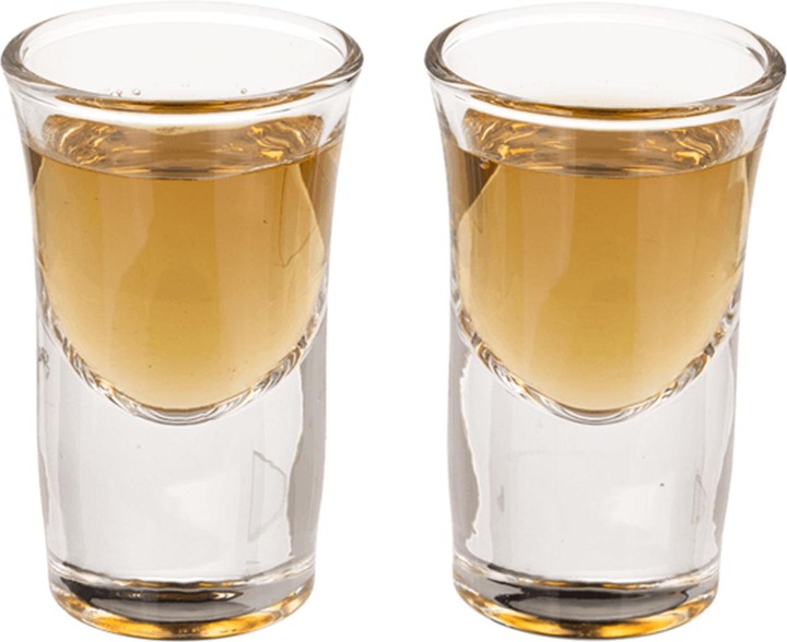 Immagine prodotto Ootb Gioco di bevute con lancio di anelli in legno da 25 cm, inclusi 2 bicchieri da shot
