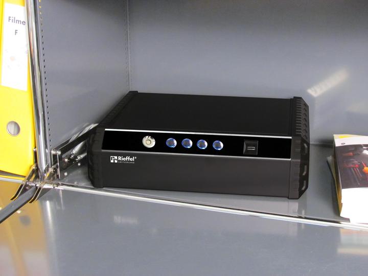 Actual product image Rieffel Portable secure storage unit MINISAFE E (2.90 l)