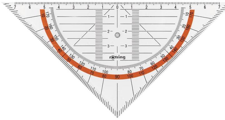 Actual product image Rotring Centro Geo Triangle (160 mm)