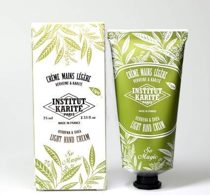 Produktbild Institut Karité Light Hand Cream Verbena & Shea (75 ml)
