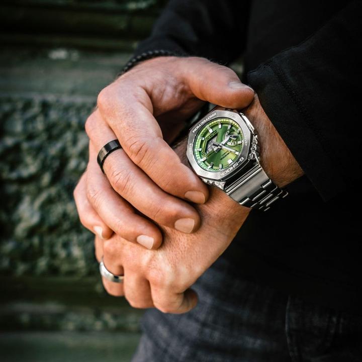 Produktbild G-Shock GM-2110D-3AER (Analoguhr, Chronograph, Digitaluhr, 44 mm)