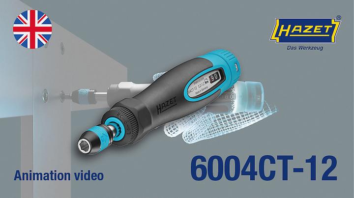 Actual product image HAZET Torque screwdriver 6005CT-100 (1/4", 4 - 10 Nm)