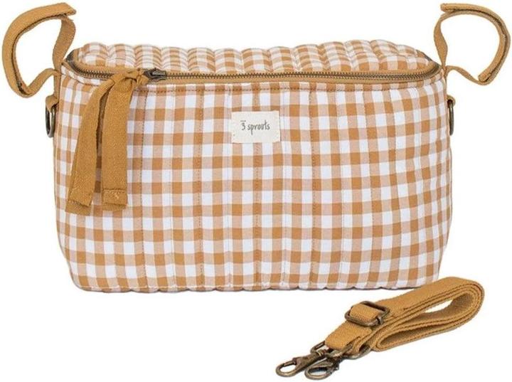 3 Sprouts Universal Stroller Organiser Gingham