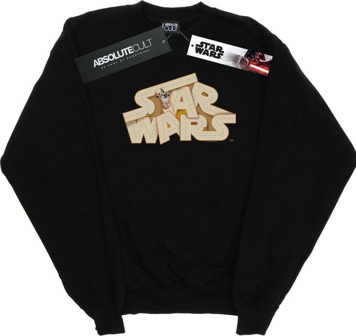 Immagine prodotto Star Wars Tatooine Jumble Logo Felpa Uomo (4XL)