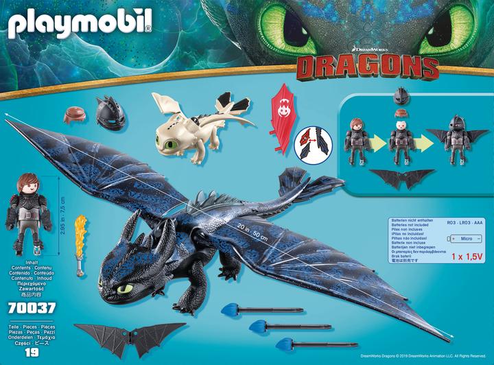 Produktbild Playmobil Ohnezahn und Hicks (70037, Playmobil Dragons)
