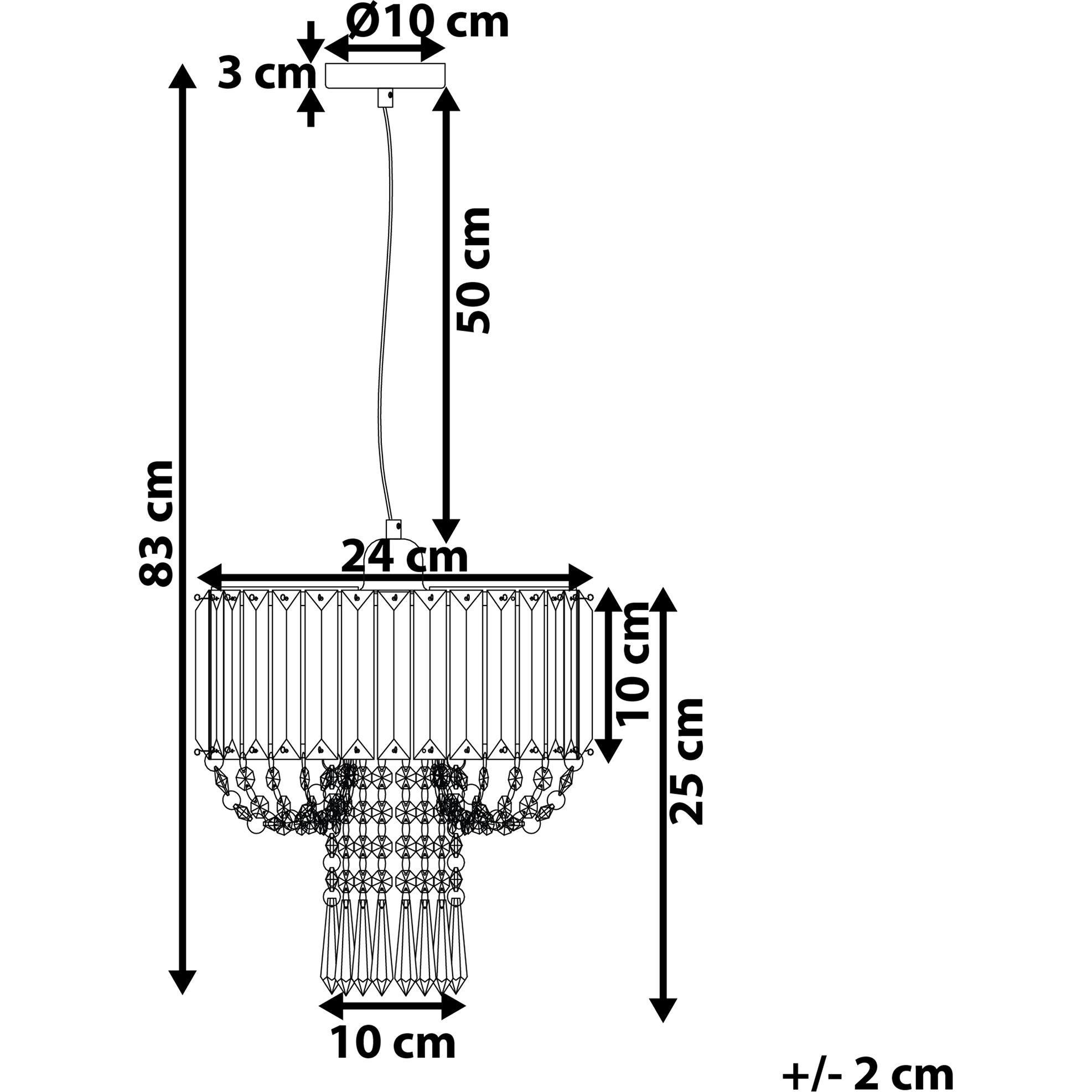 Thumbnail - Beliani, Kronleuchter, Adorn