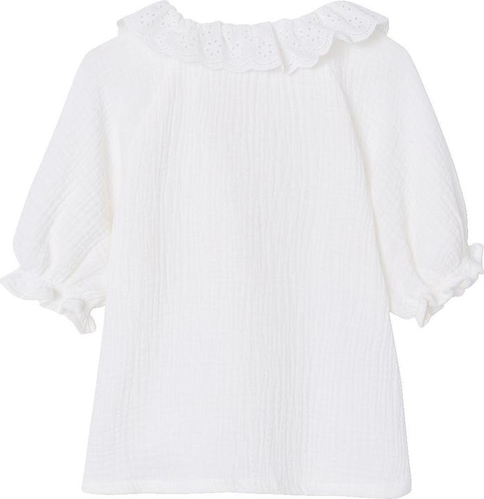 Immagine prodotto Vertbaudet Mädchen Bluse mit Lochstickerei (122)