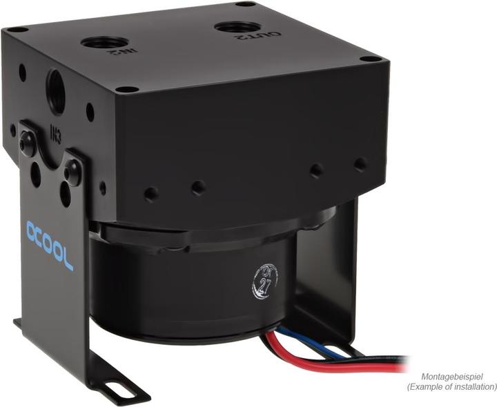 Actual product image Alphacool Ice Sheet D5 - Black Acetal G1/4
