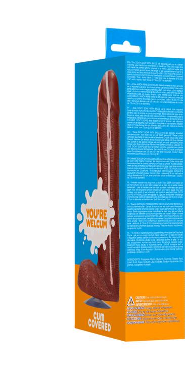 Actual product image Doc Johnson Dicky Soap With Balls - Cum Covered