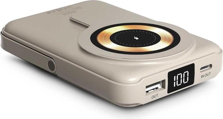 Actual product image Urban Factory WIFI MAGNEE POWERBANK 10.000MAH GREY (10000 mAh)