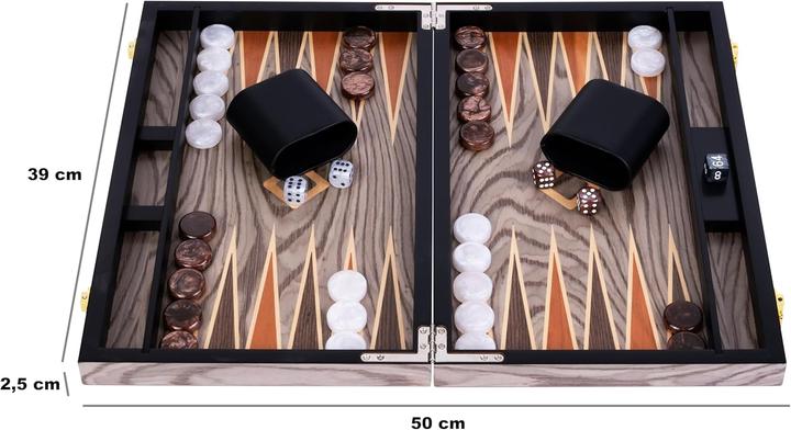 Produktbild Engelhart Backgammon 15 Zoll (Deutsch, 2 Spieler)