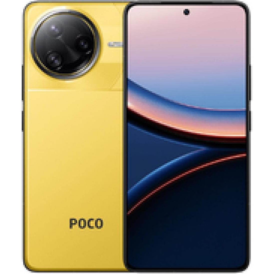 Xiaomi Poco F7 Ultra (512 GB, Yellow, 6.67", Dual SIM, 5G), Smartphone, Gelb