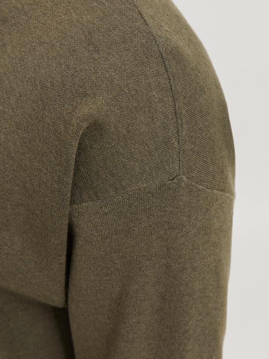 Produktbild Jack & Jones Einfarbig Strickpullover mit Rundhals Strickpullover mit Rundhals (S)