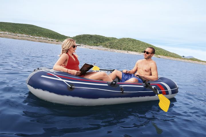 Immagine prodotto Bestway Set di gommoni Hydro-Force™ Treck X2 255 x 127 x 36 cm (255 cm, 3 pers.)