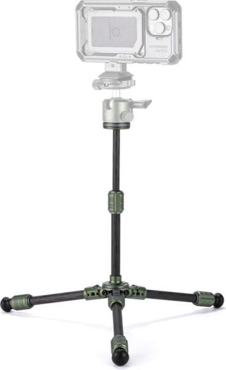 Immagine prodotto Tilta Testa a sfera da tavolo BT03E, treppiede a 1 stadio in fibra di carbonio, edizione allungabile (Carbonio, Metallo)