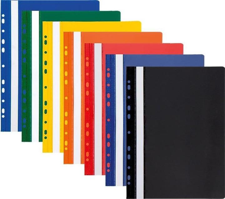 Produktbild Panta Plast A4 PVC-Ordner mit Europalochung, schwarz (10 Stück) (A4, 10 Stück)