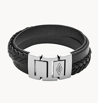 Immagine prodotto Fossil Ciondolo a disco di perla (Acciaio inossidabile, 40,5 cm)