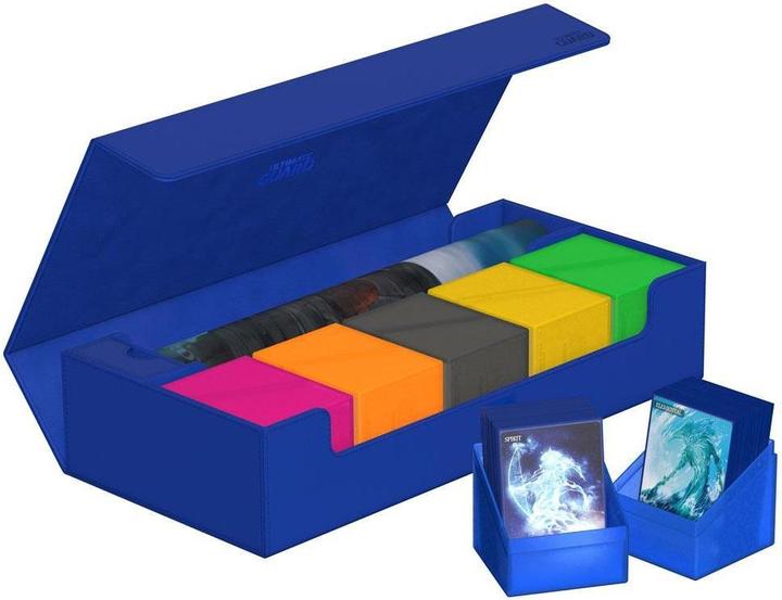 Actual product image Ultimate Guard Card Box XenoSkin Superhive 550+ Blue