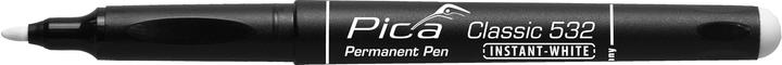 Actual product image Pica Permanent marker INSTANT white, round tip 1-2mm / SB (White, 2 mm, 1 x)