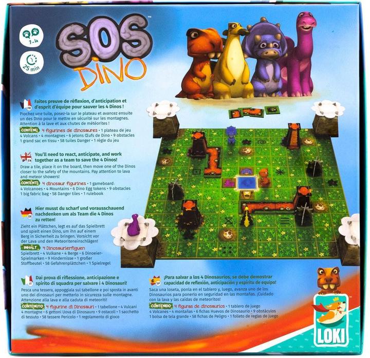 Produktbild SOS Dino (Deutsch, 1 - 4 Spieler)