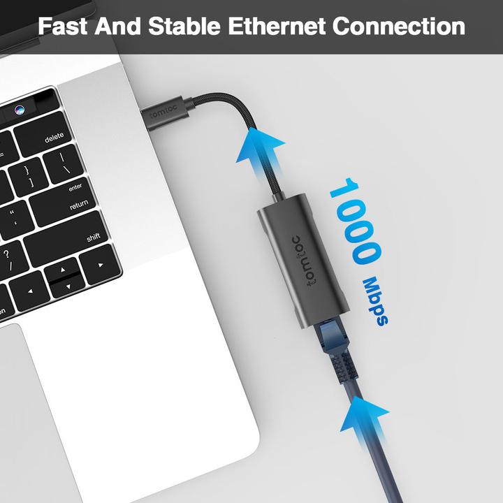 Produktbild tomtoc L2031G (USB-C, RJ45 (1x))