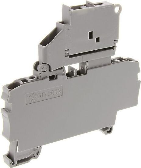 Image du produit Wago Bornier fusibles déconnexion 2,5mm2 gris (Bornier)