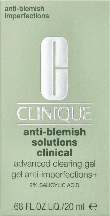 Actual product image Clinique Acne Solutions Clinical Advanced Clearing Gel​ (Cleansing gel, 20 ml)