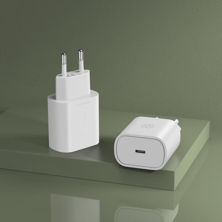 Actual product image Upström UPSTRM Charger 25W USB-C White (25 W, 1 portion)