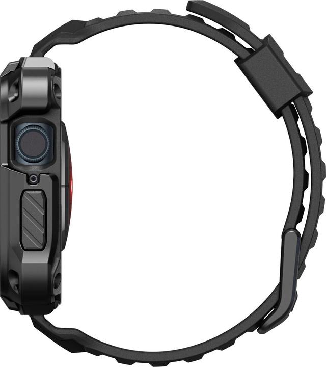 Actual product image Spigen Tough Armor PRO Apple Watch 7/8 45mm czarny/metal black ACS05237