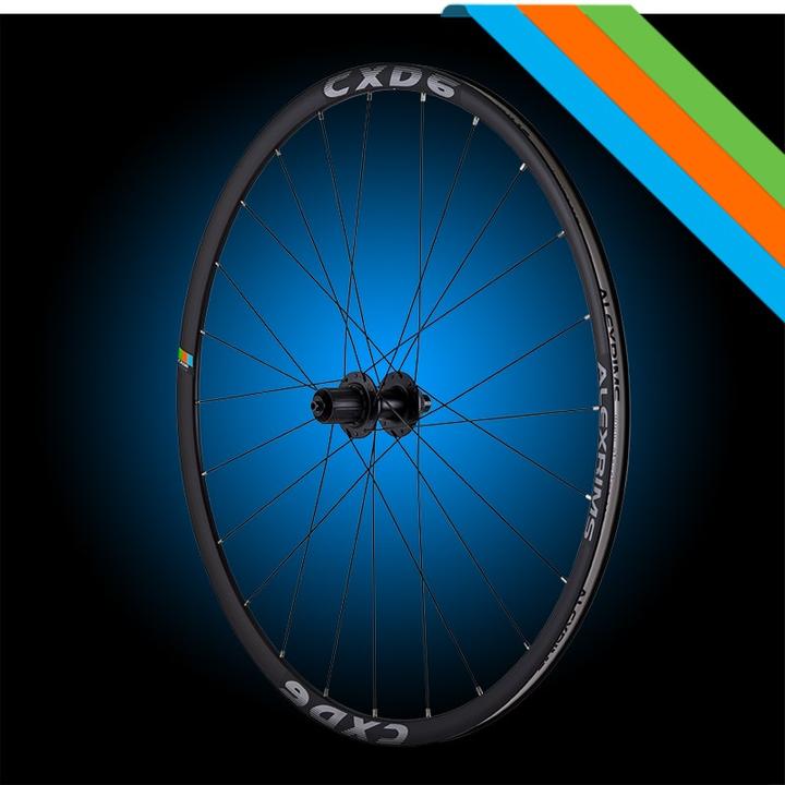 Immagine prodotto Alexrims CXD6, 700C, Stożek 24 mm, tubeless ready, disco -lack is, rigido F12X100/R12X142, peso (Ruote, 28")