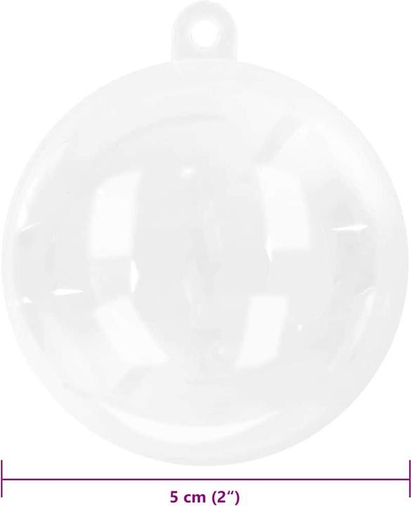 Actual product image vidaXL Weihnachtsornamente (25x)