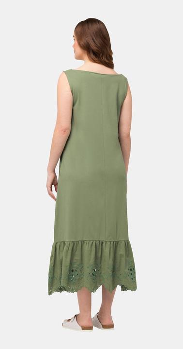 Produktbild Ulla Popken Maxikleid, A-Linie, Rundhals, ärmellos (50, 52)