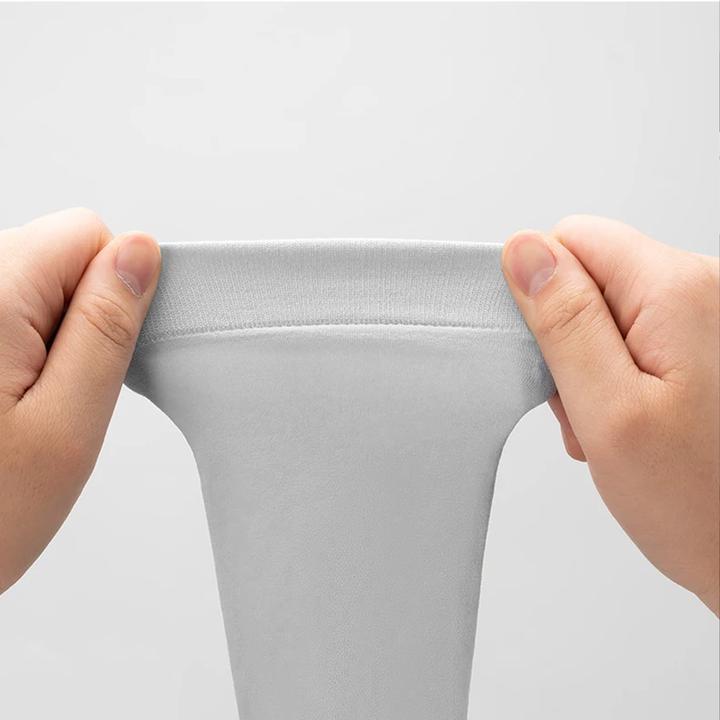 Actual product image Rockbros XT9002W cycling sleeves - white (2 pcs.)