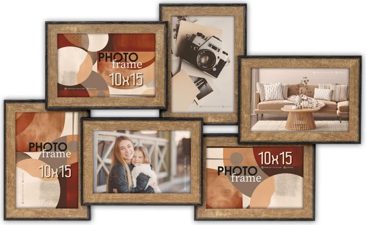 ZEP Lubecca 6x10x15 houten fotolijst DA266 (10 x 15 cm)