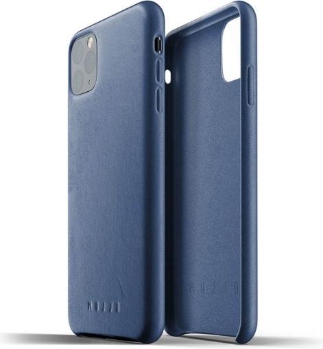 Immagine prodotto Mujjo Custodia in pelle per iPhone 11 Pro Max - Blu Monaco (Apple iPhone 11 Pro Max)