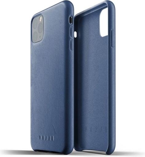 Immagine prodotto Mujjo Custodia in pelle per iPhone 11 Pro Max - Blu Monaco (Apple iPhone 11 Pro Max)
