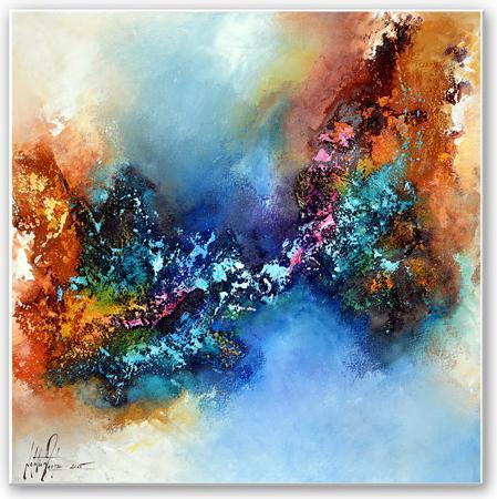 Produktbild Trenddeko Fedrau - Polarlicht 02 (20 x 20 cm)