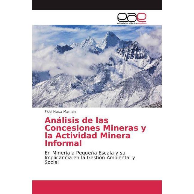 Análisis de las Concesiones Mineras y la Actividad Minera Informal, Fachbücher von Fidel Huisa Mamani