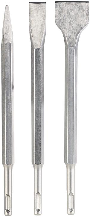 Actual product image AGT Professional 3-piece chisel set for SDS Plus system