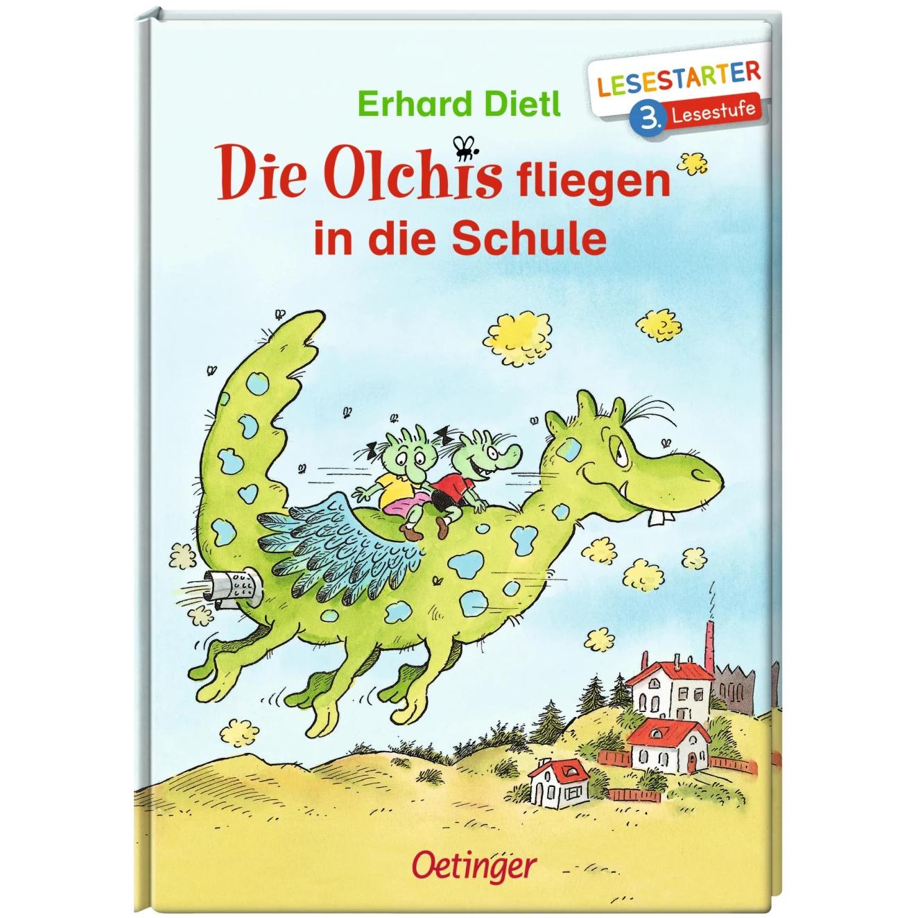 Die Olchis fliegen in die Schule, Kinderbücher von Erhard Dietl
